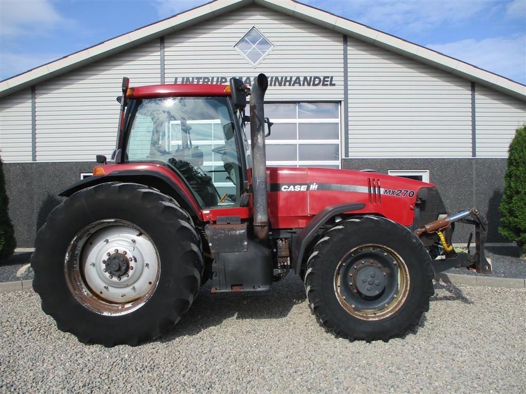 Traktor tip Case IH MX270 Med frontlift på og KUN 3291timer fra ny, Gebrauchtmaschine in Lintrup (Poză 3)