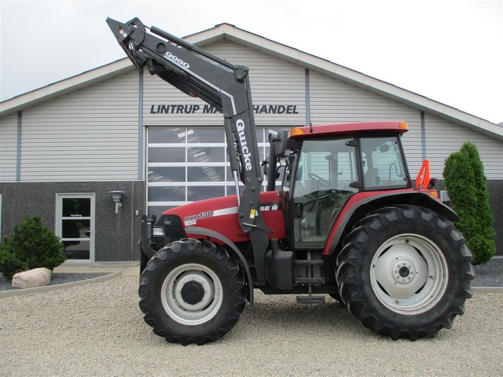 Traktor του τύπου Case IH MXM 130 Med Ålø Q980 fuldhydraulisk frontlæsser på, Gebrauchtmaschine σε Lintrup (Φωτογραφία 1)