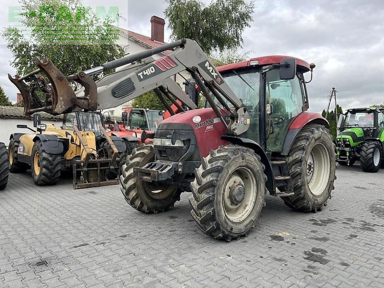 Traktor typu Case IH mxu 100 pro maxxum + mx t410, Gebrauchtmaschine w DAMAS?AWEK (Zdjęcie 1)