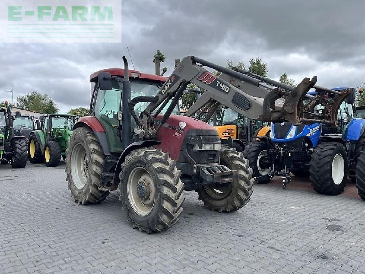 Traktor typu Case IH mxu 100 pro maxxum + mx t410, Gebrauchtmaschine w DAMAS?AWEK (Zdjęcie 3)