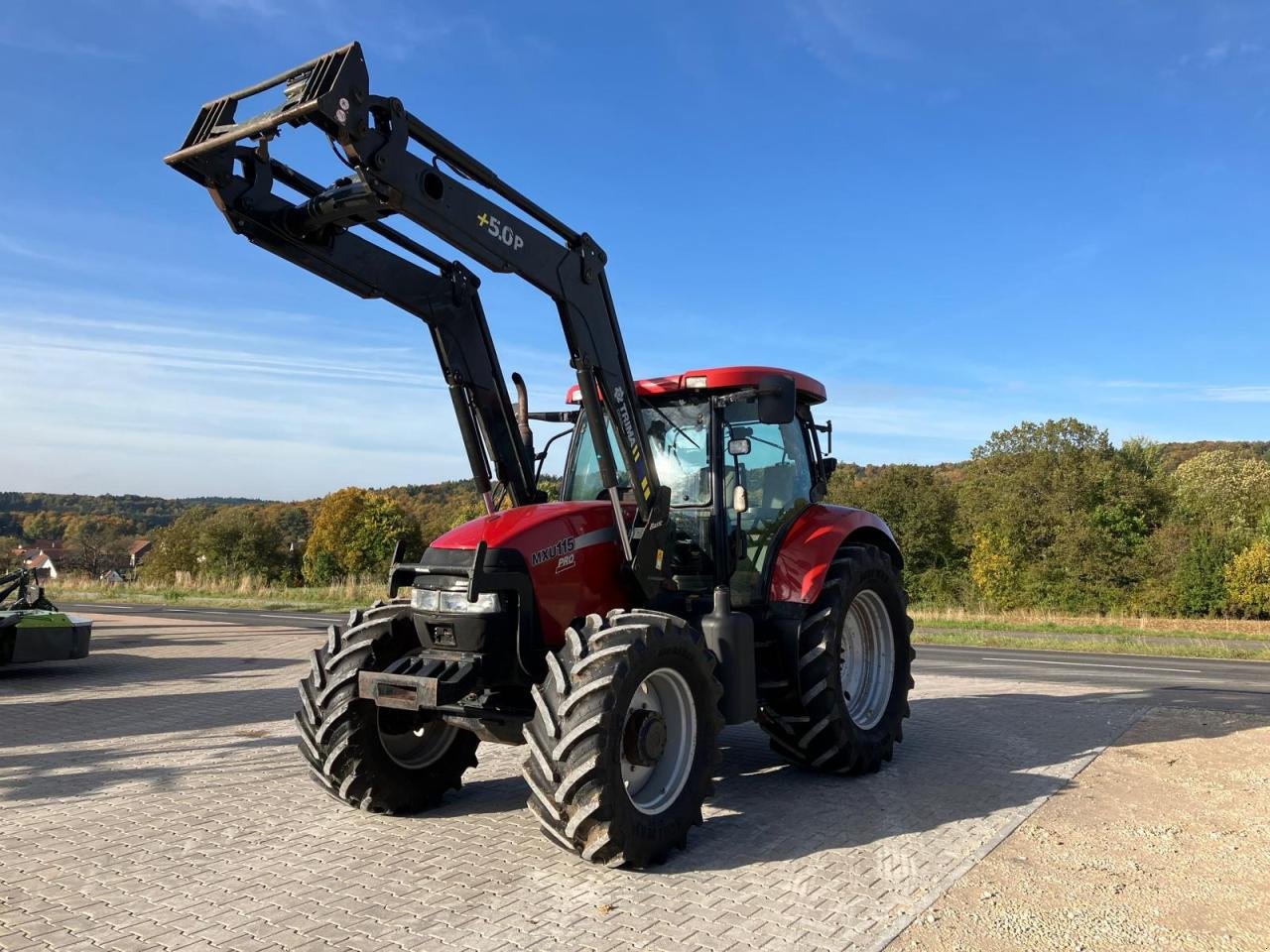 Traktor Türe ait Case IH MXU 115 Pro, Gebrauchtmaschine içinde Beelitz (resim 1)