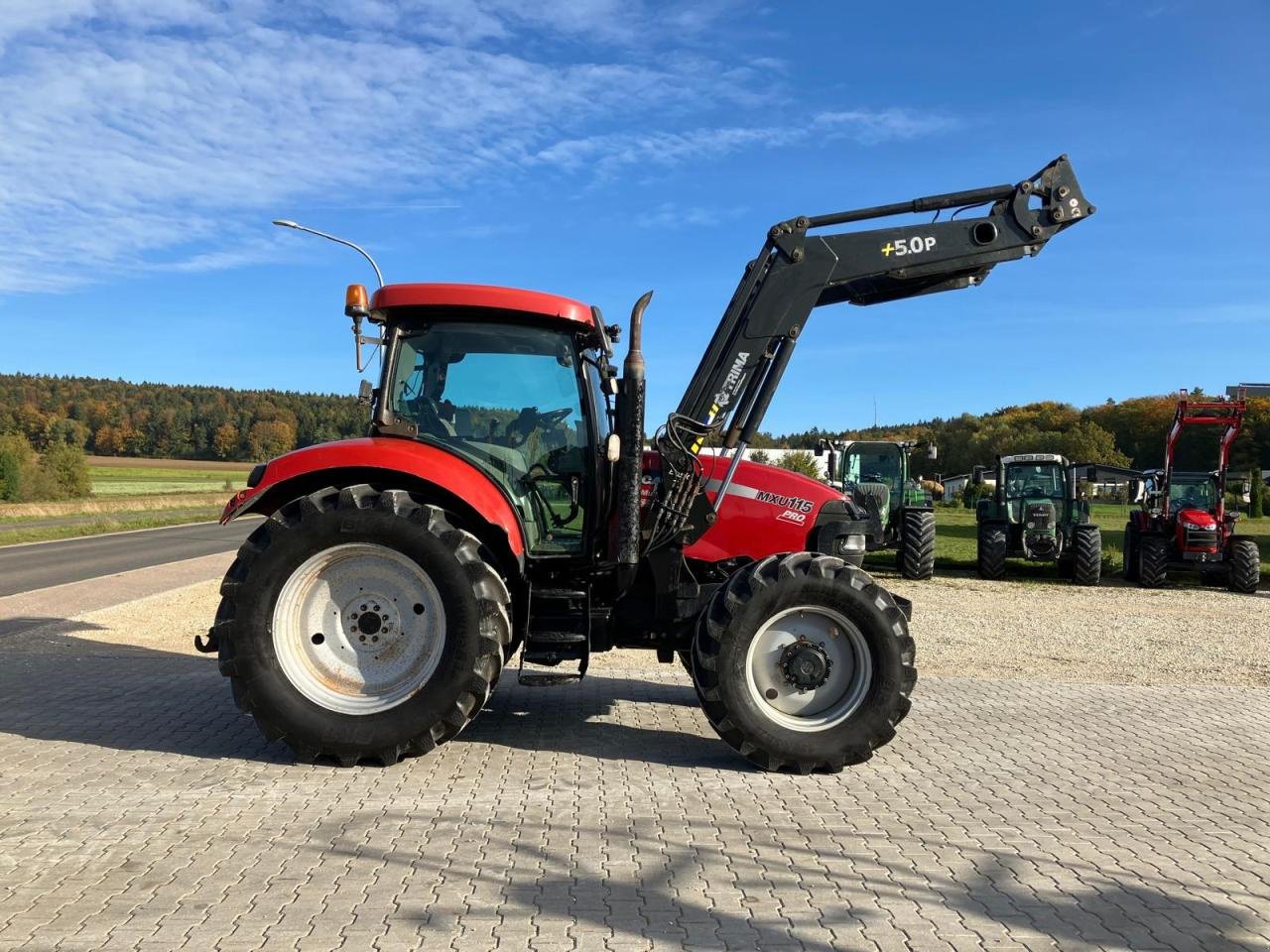 Traktor Türe ait Case IH MXU 115 Pro, Gebrauchtmaschine içinde Beelitz (resim 4)