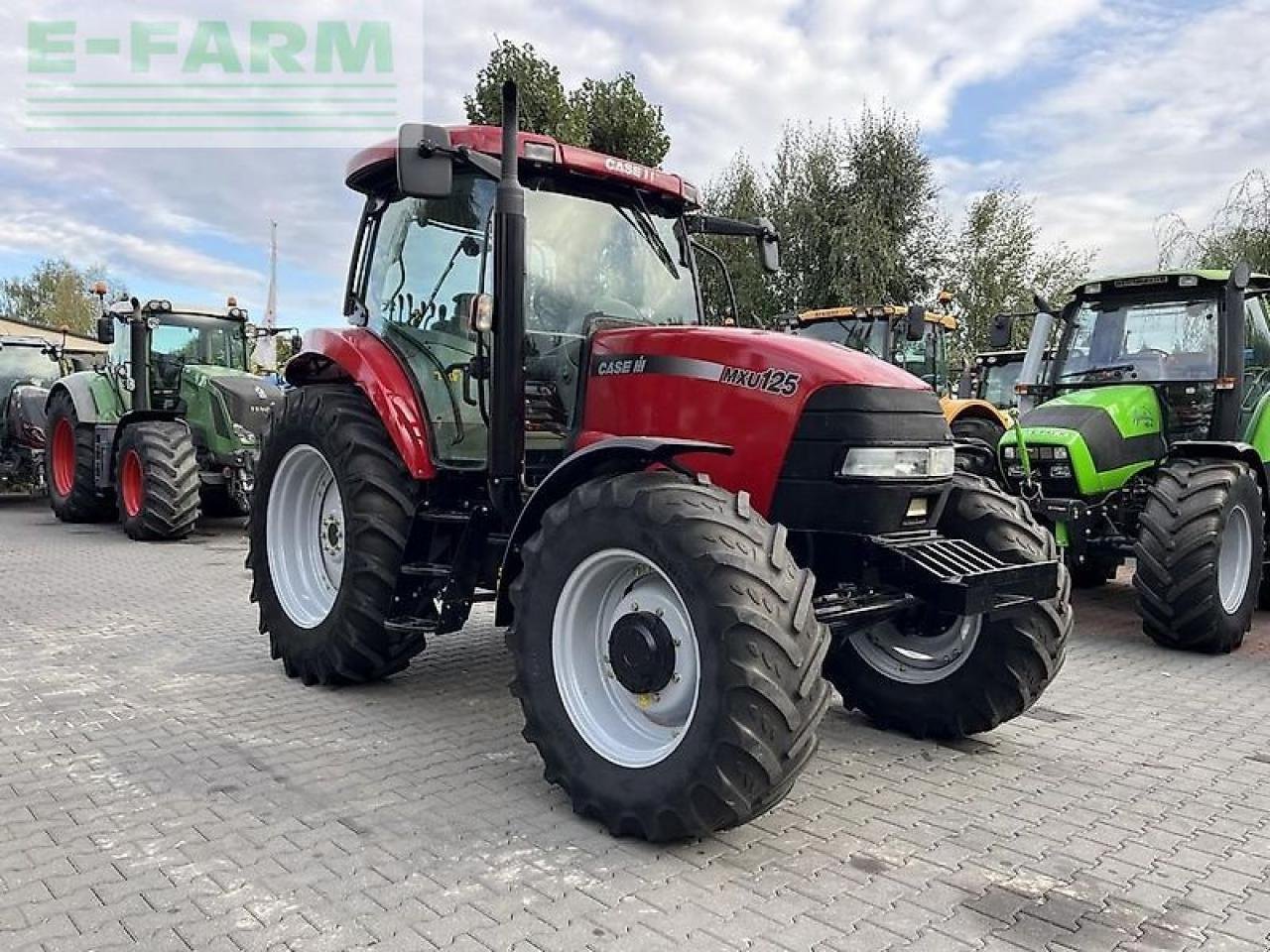 Traktor typu Case IH mxu 125 maxxum, Gebrauchtmaschine w DAMAS?AWEK (Zdjęcie 3)