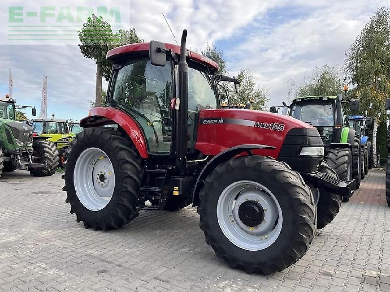 Traktor typu Case IH mxu 125 maxxum, Gebrauchtmaschine w DAMAS?AWEK (Zdjęcie 4)