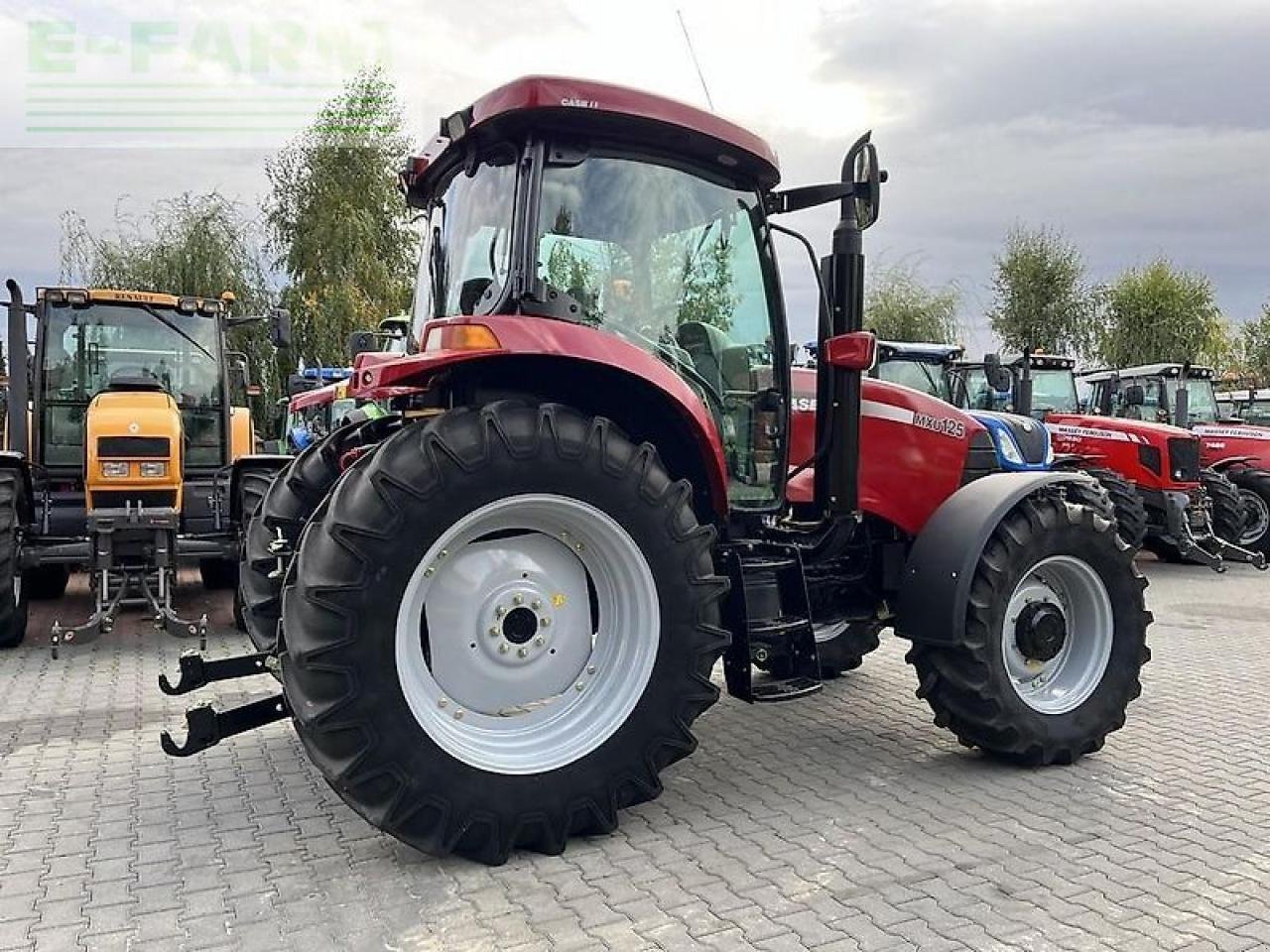 Traktor Türe ait Case IH mxu 125 maxxum, Gebrauchtmaschine içinde DAMAS?AWEK (resim 5)