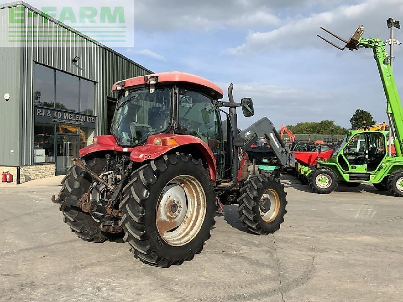 Traktor Türe ait Case IH mxu100 tractor (st20149), Gebrauchtmaschine içinde SHAFTESBURY (resim 3)