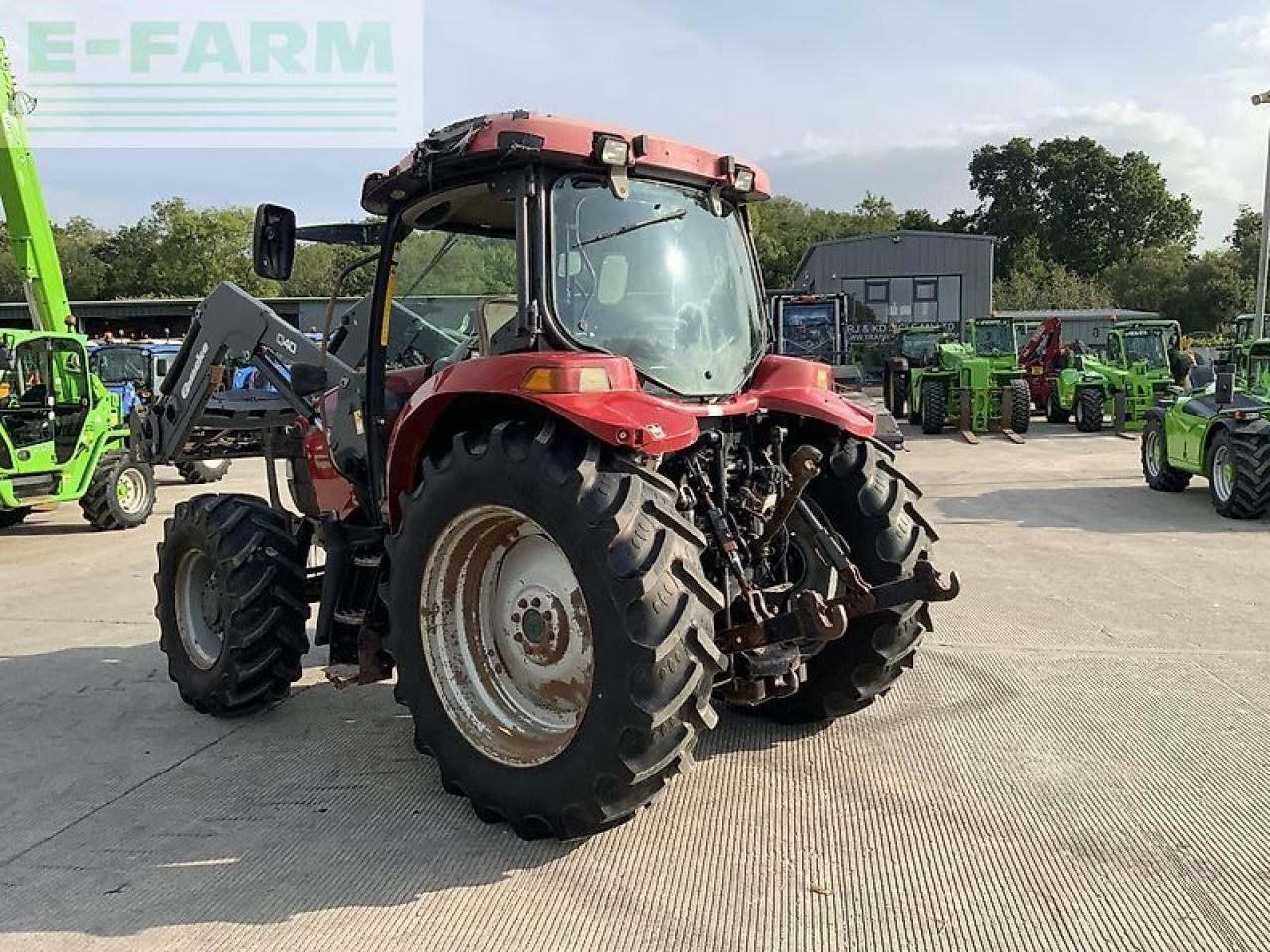 Traktor Türe ait Case IH mxu100 tractor (st20149), Gebrauchtmaschine içinde SHAFTESBURY (resim 5)