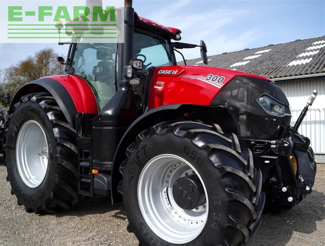 Traktor typu Case IH optum 300 cvx CVX, Gebrauchtmaschine w AALBORG SV (Zdjęcie 2)