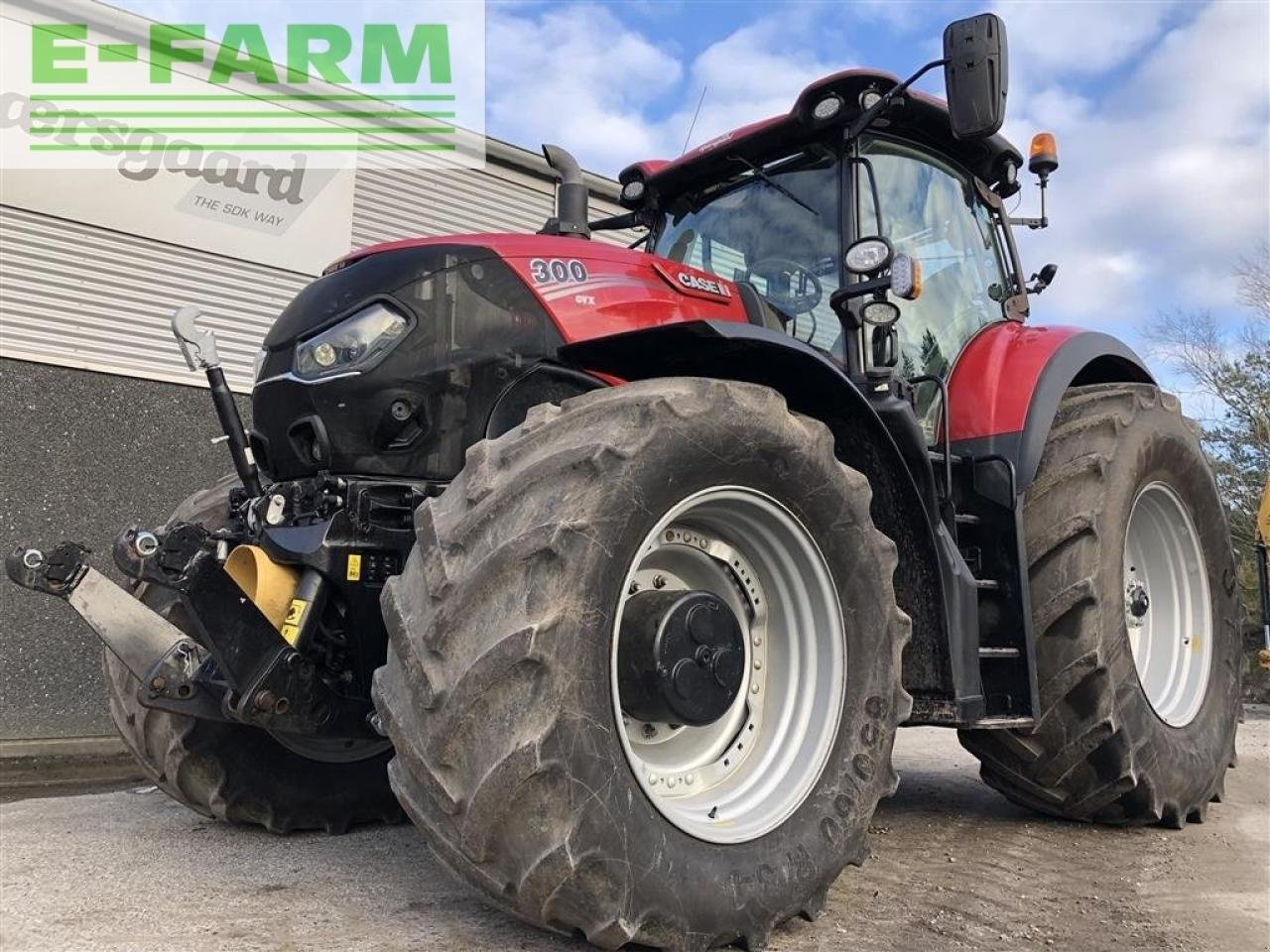 Traktor typu Case IH optum 300 cvx CVX, Gebrauchtmaschine w AALBORG SV (Zdjęcie 2)