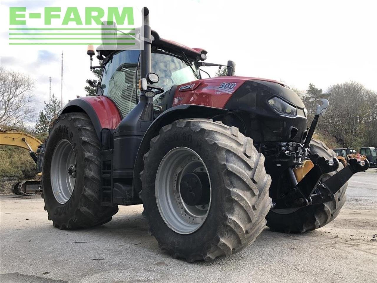 Traktor typu Case IH optum 300 cvx CVX, Gebrauchtmaschine w AALBORG SV (Zdjęcie 4)