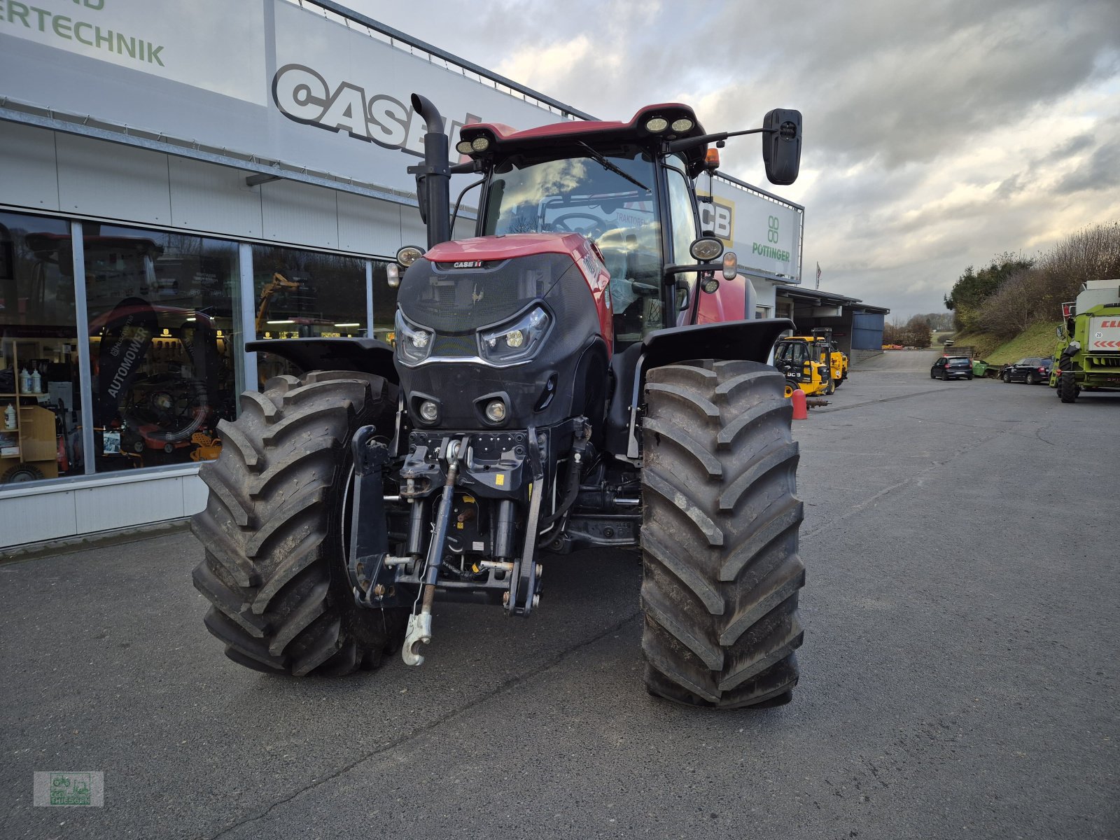 Traktor типа Case IH Optum 300 CVX, Gebrauchtmaschine в Steiningen b. Daun (Фотография 4)