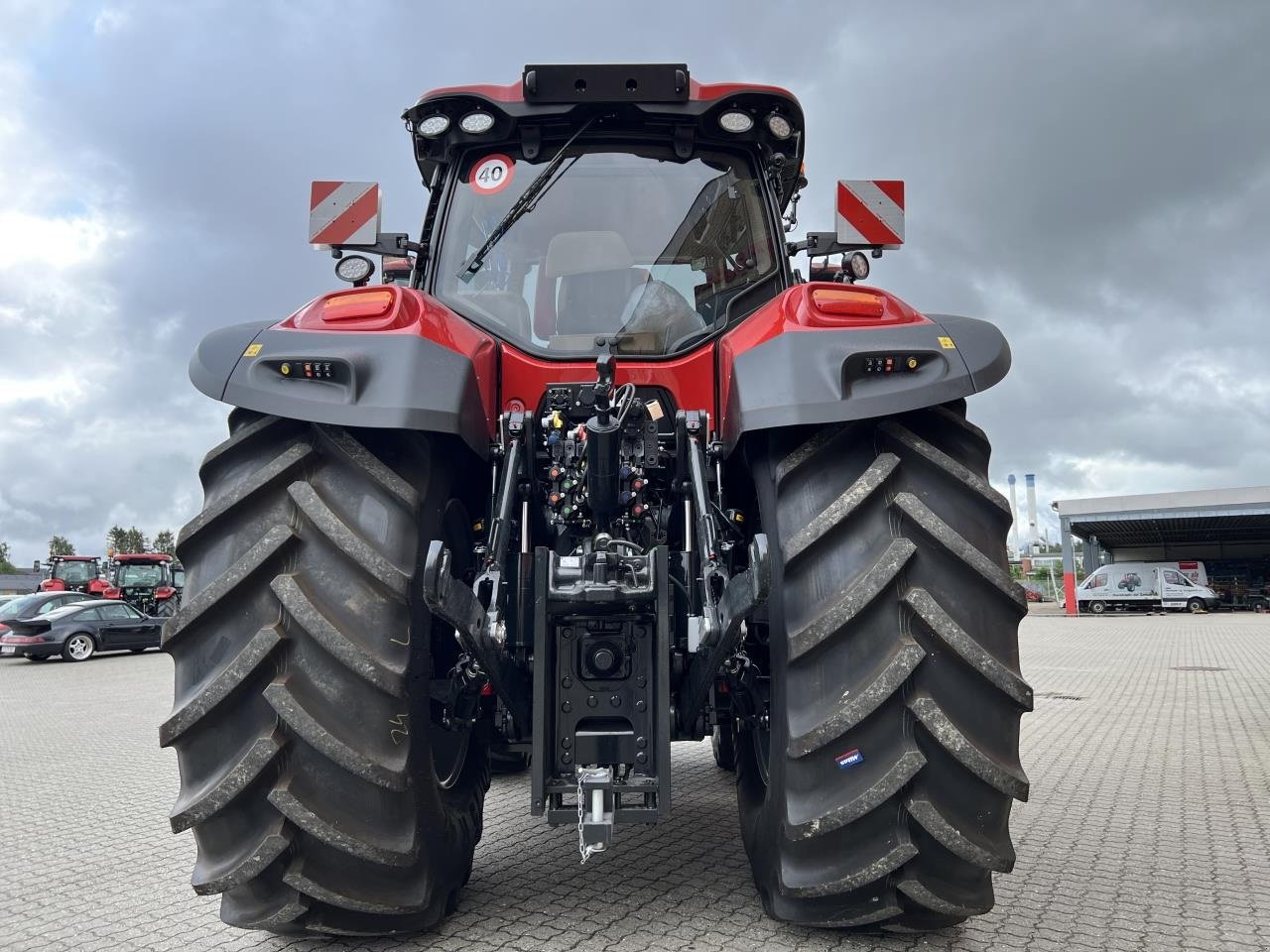 Traktor Türe ait Case IH OPTUM 340 CVXDRIVE, Gebrauchtmaschine içinde Viborg (resim 8)