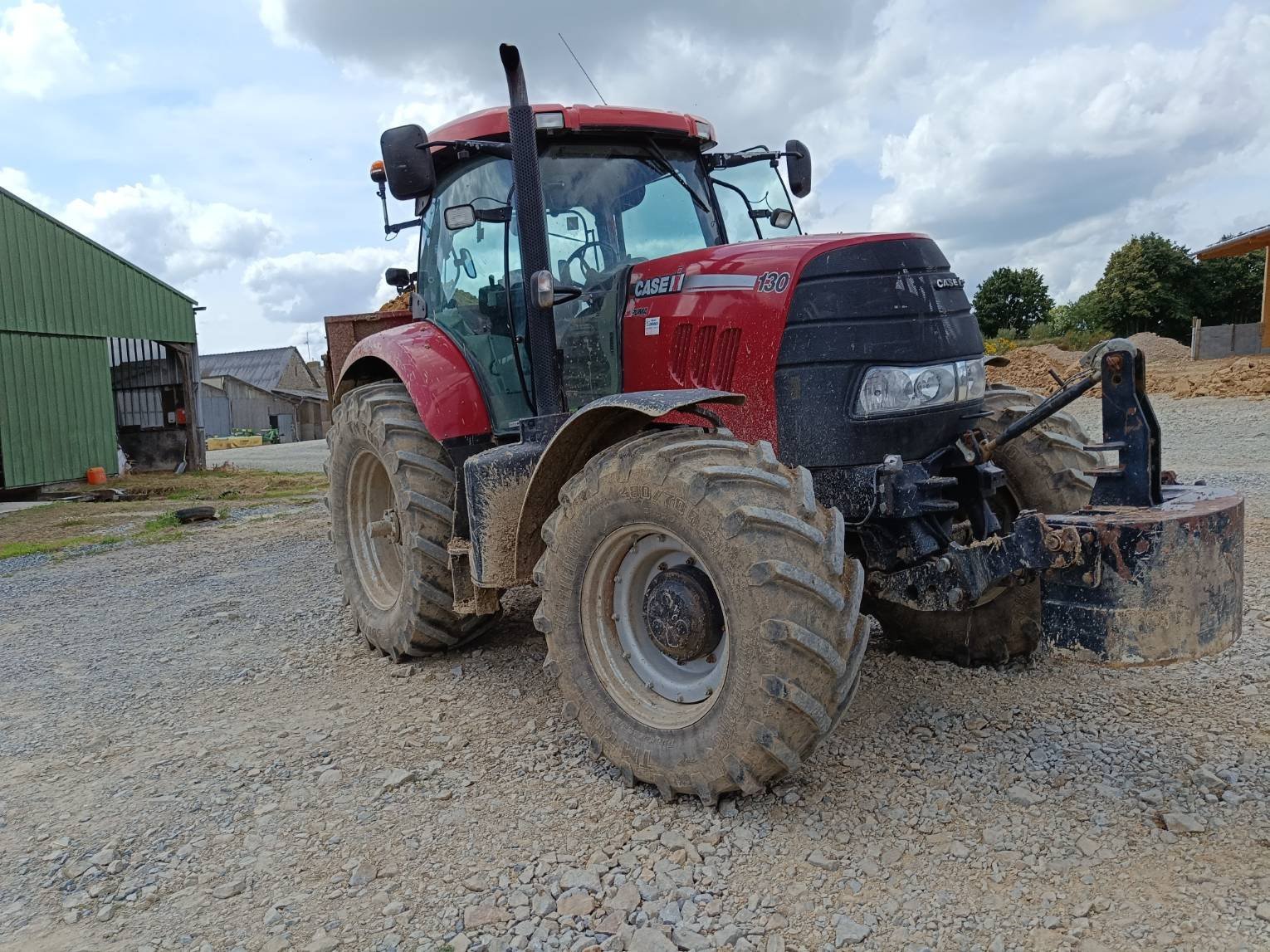 Traktor van het type Case IH PUMA 130FPS, Gebrauchtmaschine in Le Horps (Foto 1)