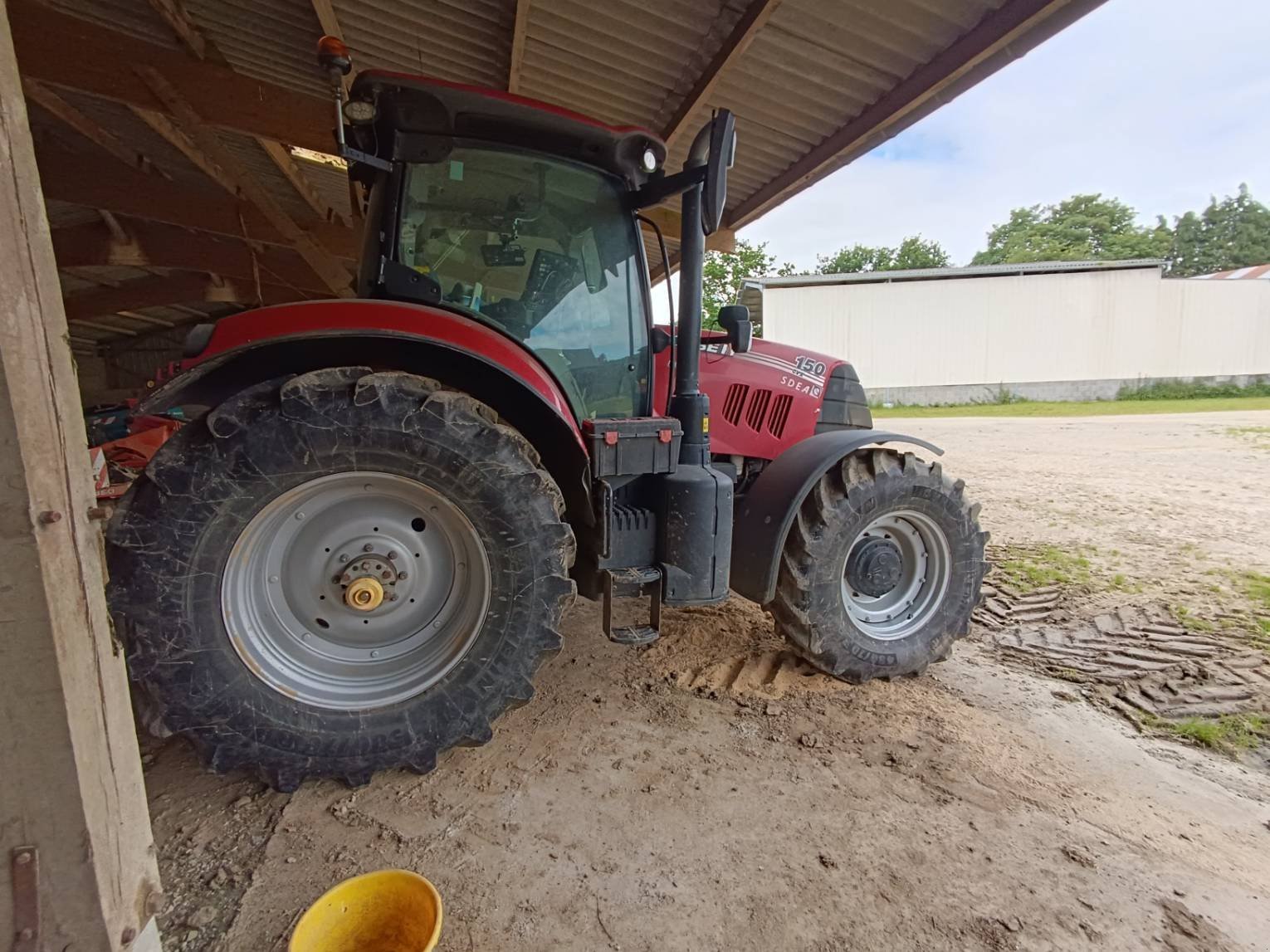 Traktor des Typs Case IH PUMA 150 CVX, Gebrauchtmaschine in Le Horps (Bild 8)