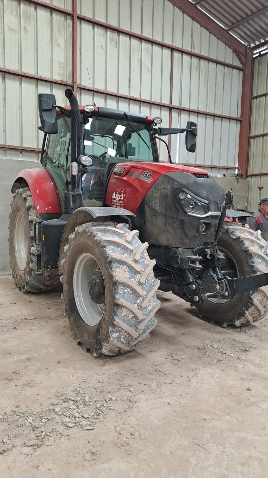 Traktor Türe ait Case IH PUMA 150, Gebrauchtmaschine içinde VERT TOULON (resim 2)