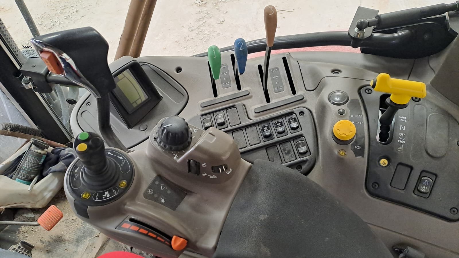 Traktor Türe ait Case IH PUMA 150, Gebrauchtmaschine içinde VERT TOULON (resim 7)