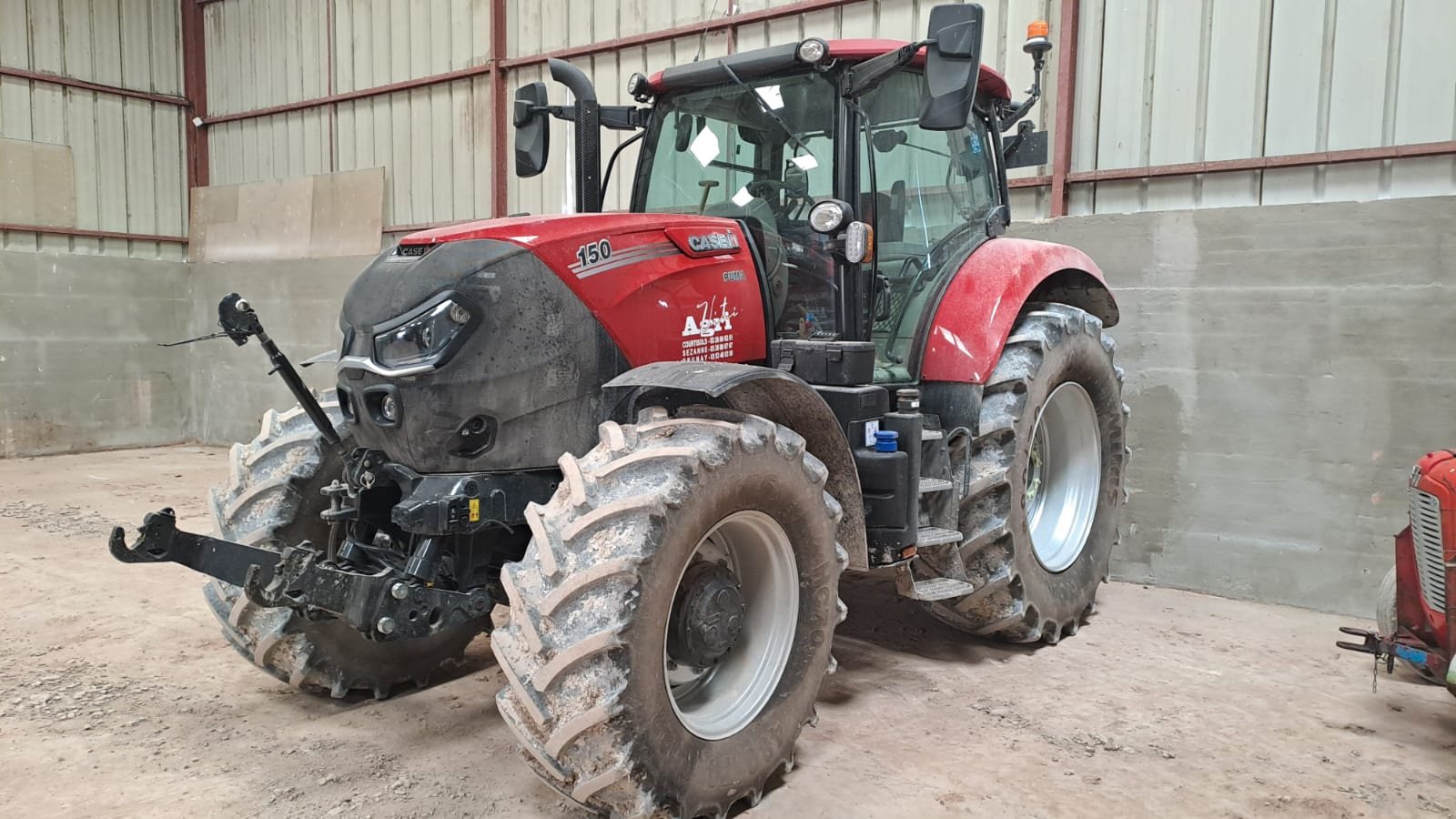 Traktor Türe ait Case IH PUMA 150, Gebrauchtmaschine içinde VERT TOULON (resim 1)