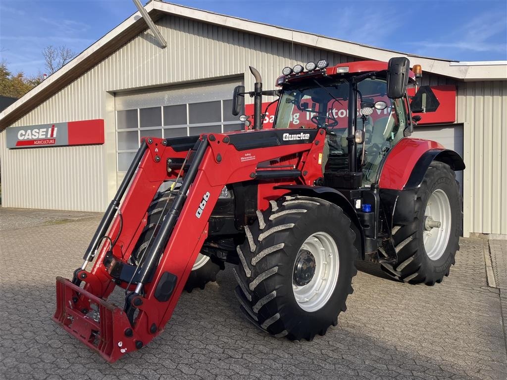 Traktor Türe ait Case IH PUMA 160 CVX Med Ålø Q66 frontlæsser., Gebrauchtmaschine içinde Spøttrup (resim 1)