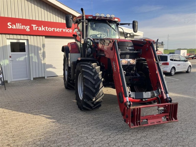 Traktor des Typs Case IH PUMA 160 CVX Med Ålø Q66 frontlæsser., Gebrauchtmaschine in Spøttrup (Bild 1)