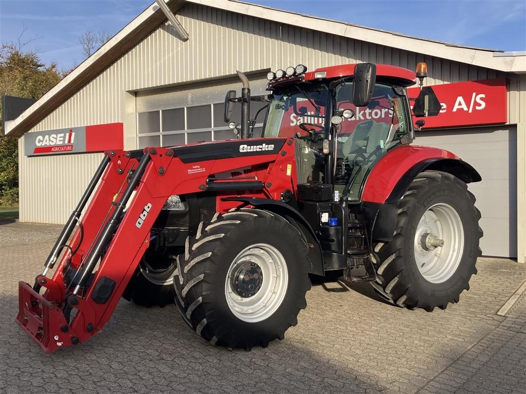 Traktor Türe ait Case IH PUMA 160 CVX Med Ålø Q66 frontlæsser., Gebrauchtmaschine içinde Spøttrup (resim 2)