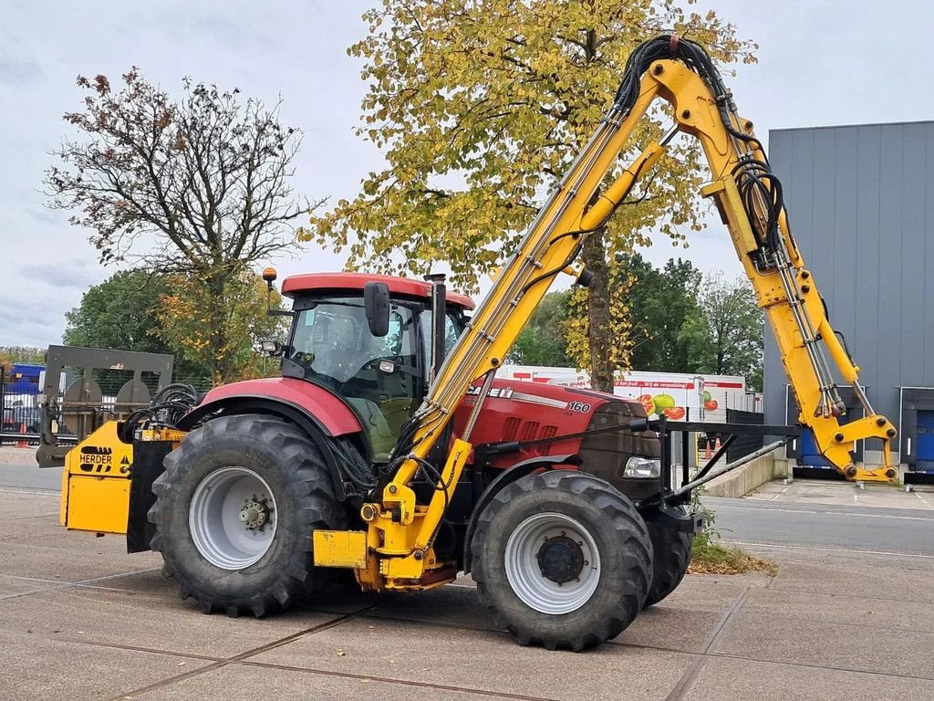 Traktor za tip Case IH Puma 160 CVX met maaiarm Herder Grenadier, Gebrauchtmaschine u Groningen (Slika 3)