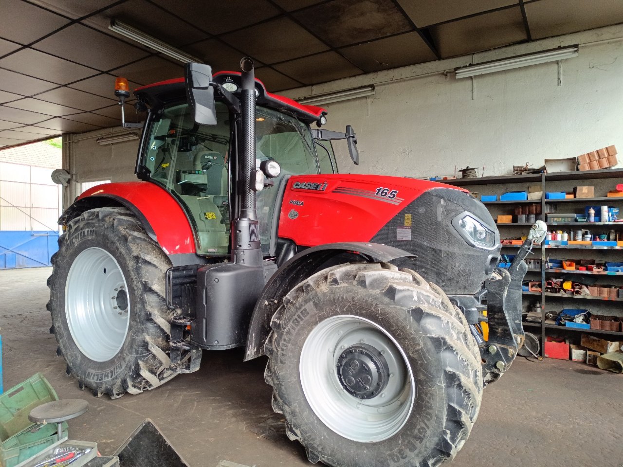 Traktor Türe ait Case IH PUMA 165  MC, Gebrauchtmaschine içinde MANDRES-SUR-VAIR (resim 3)