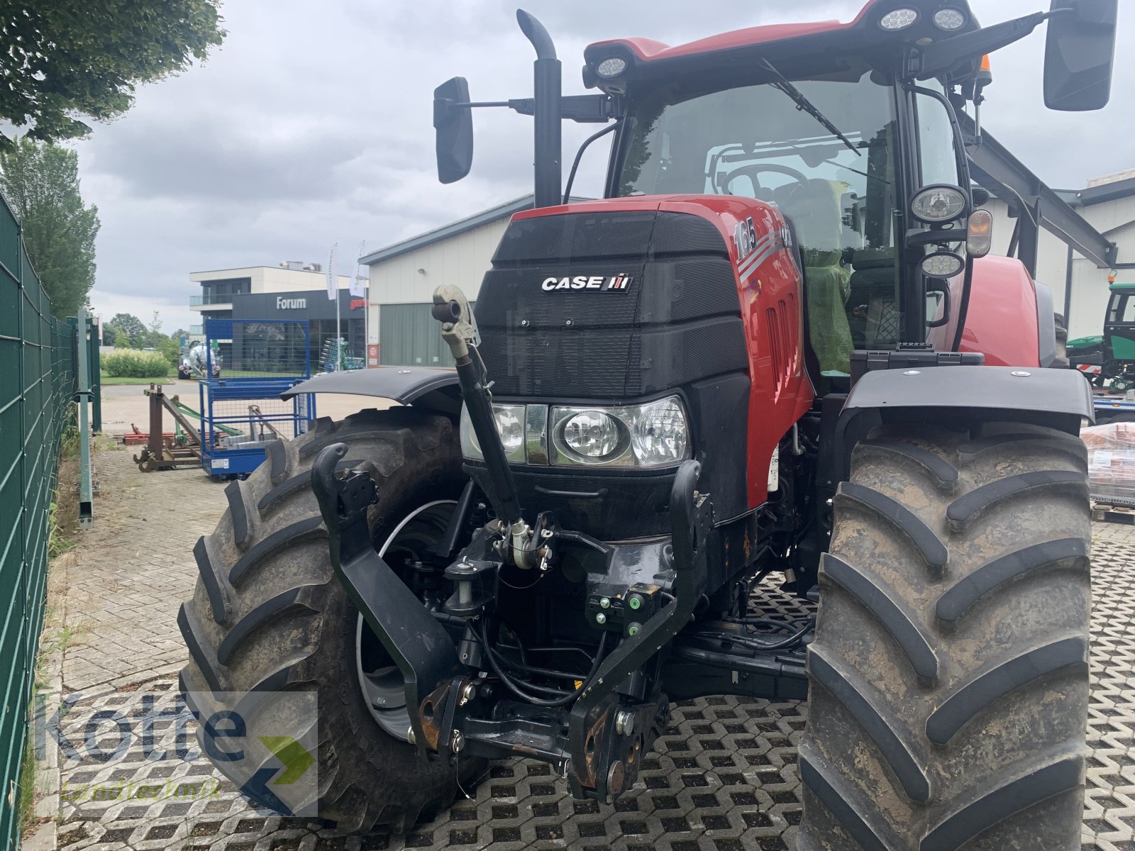 Traktor typu Case IH Puma 165 MC, Gebrauchtmaschine w Rieste (Zdjęcie 2)