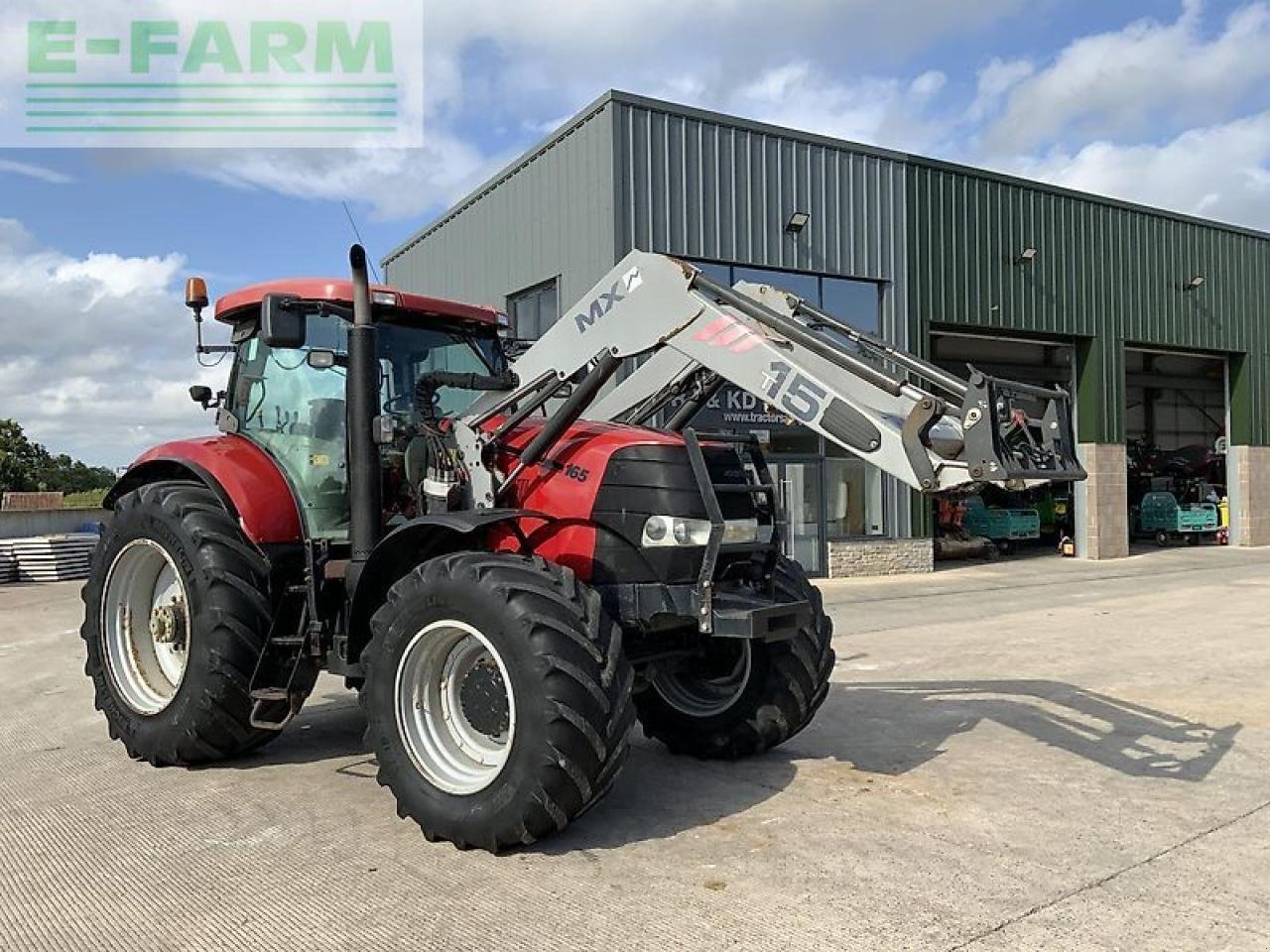 Traktor Türe ait Case IH puma 165 tractor (st20341), Gebrauchtmaschine içinde SHAFTESBURY (resim 3)