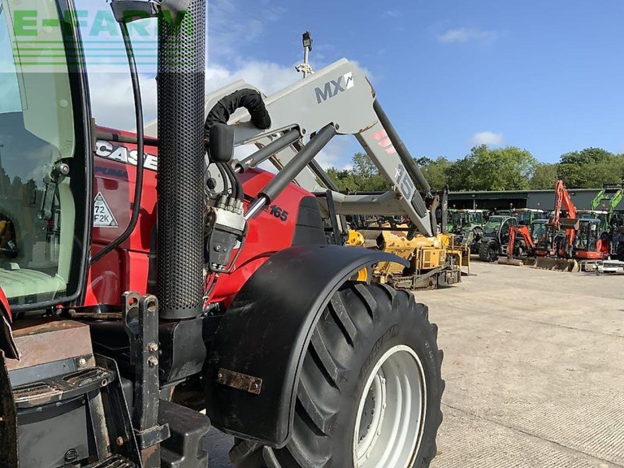 Traktor Türe ait Case IH puma 165 tractor (st20341), Gebrauchtmaschine içinde SHAFTESBURY (resim 10)