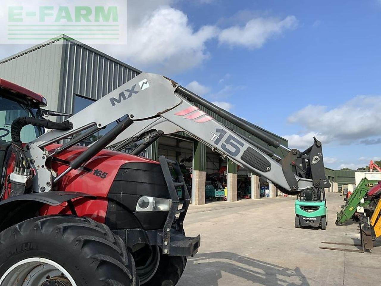 Traktor Türe ait Case IH puma 165 tractor (st20341), Gebrauchtmaschine içinde SHAFTESBURY (resim 12)