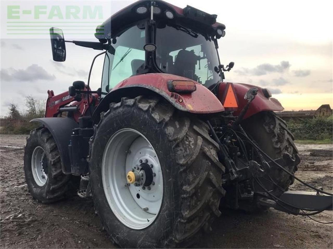 Traktor Türe ait Case IH puma 185 cvx med læsser står på sjælland CVX, Gebrauchtmaschine içinde AALBORG SV (resim 2)