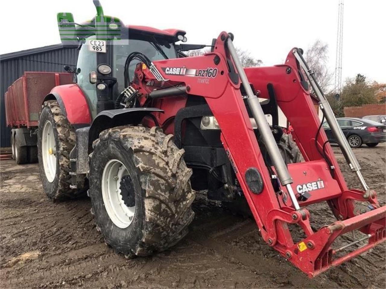 Traktor tipa Case IH puma 185 cvx med læsser står på sjælland CVX, Gebrauchtmaschine u AALBORG SV (Slika 3)