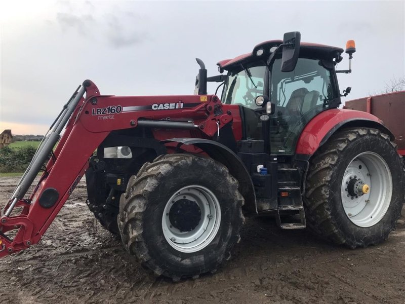 Traktor tip Case IH PUMA 185 CVX med læsser står på Sjælland, Gebrauchtmaschine in Aalborg SV (Poză 1)