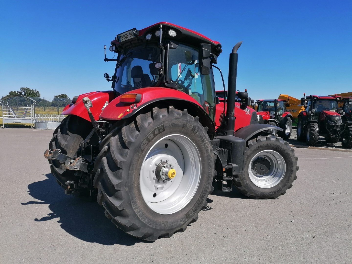 Traktor Türe ait Case IH PUMA 185 CVX, Gebrauchtmaschine içinde Maresché (resim 3)