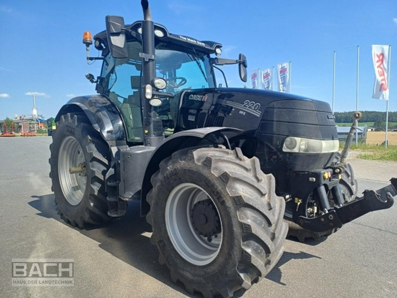 Traktor des Typs Case IH PUMA 220 CVX, Gebrauchtmaschine in Boxberg-Seehof (Bild 4)