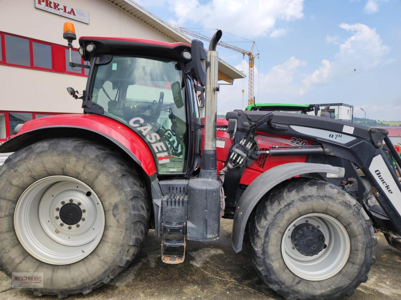 Traktor Türe ait Case IH Puma 220 CVX, Gebrauchtmaschine içinde Luizhausen-Lonsee (resim 2)