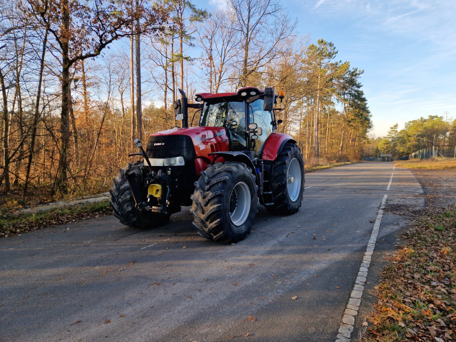 Traktor типа Case IH PUMA 220 CVX, Gebrauchtmaschine в Boxberg (Фотография 1)