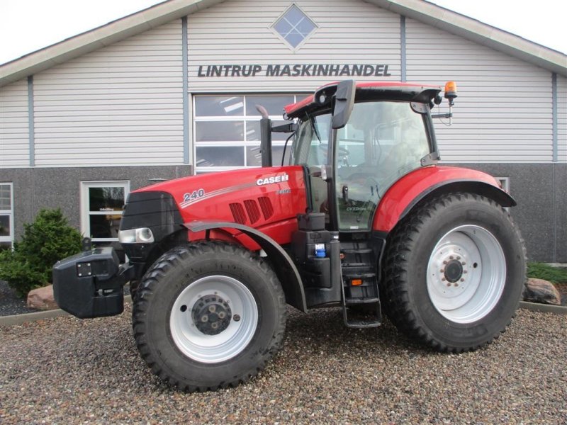 Traktor of the type Case IH Puma 240 CVX  Luftanlæg, affjedret foraksel og affjedret kabine. CVXDrive, Gebrauchtmaschine in Lintrup (Picture 1)