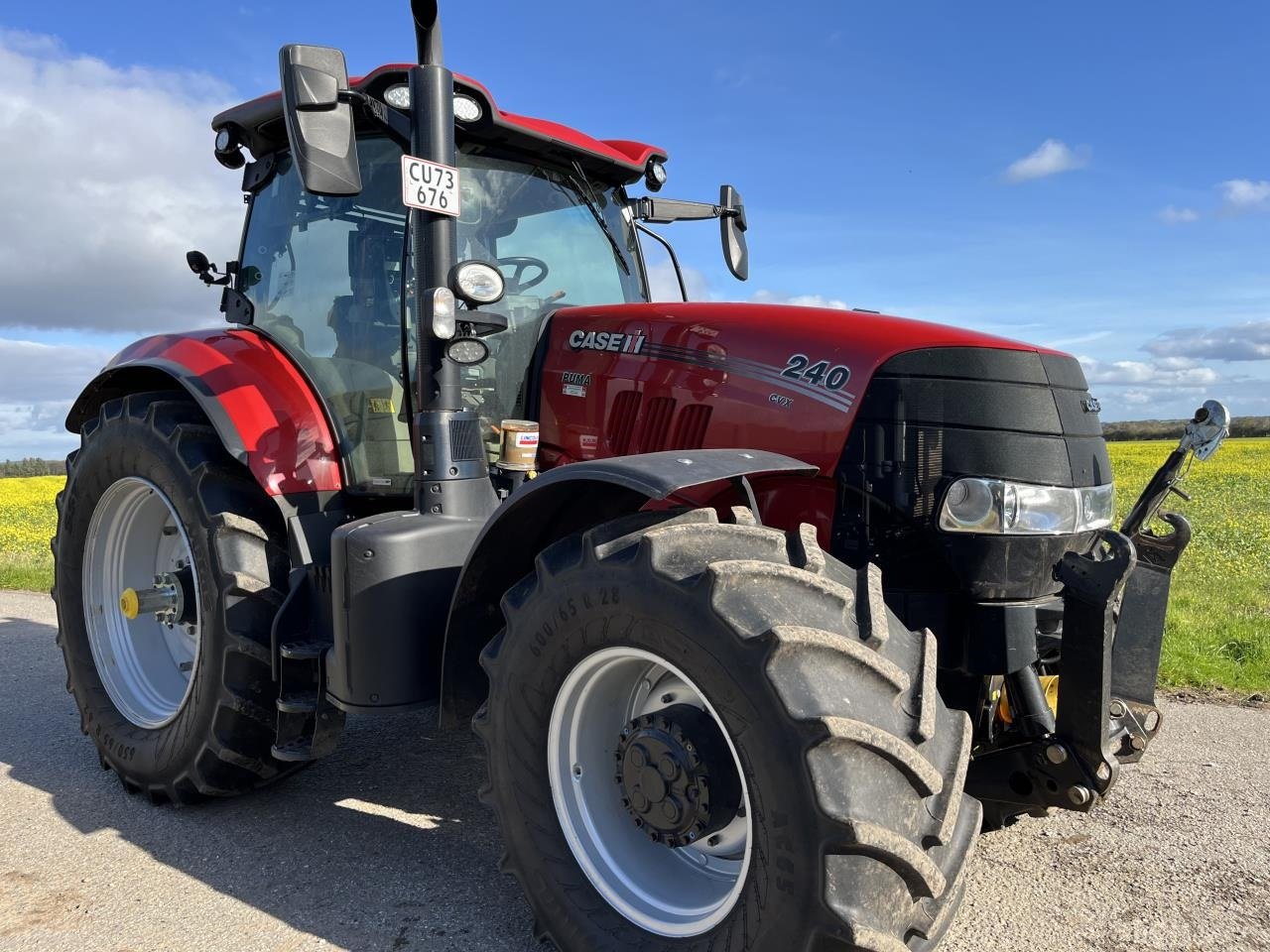 Traktor Türe ait Case IH PUMA 240 CVX RED, Gebrauchtmaschine içinde Skjern (resim 2)