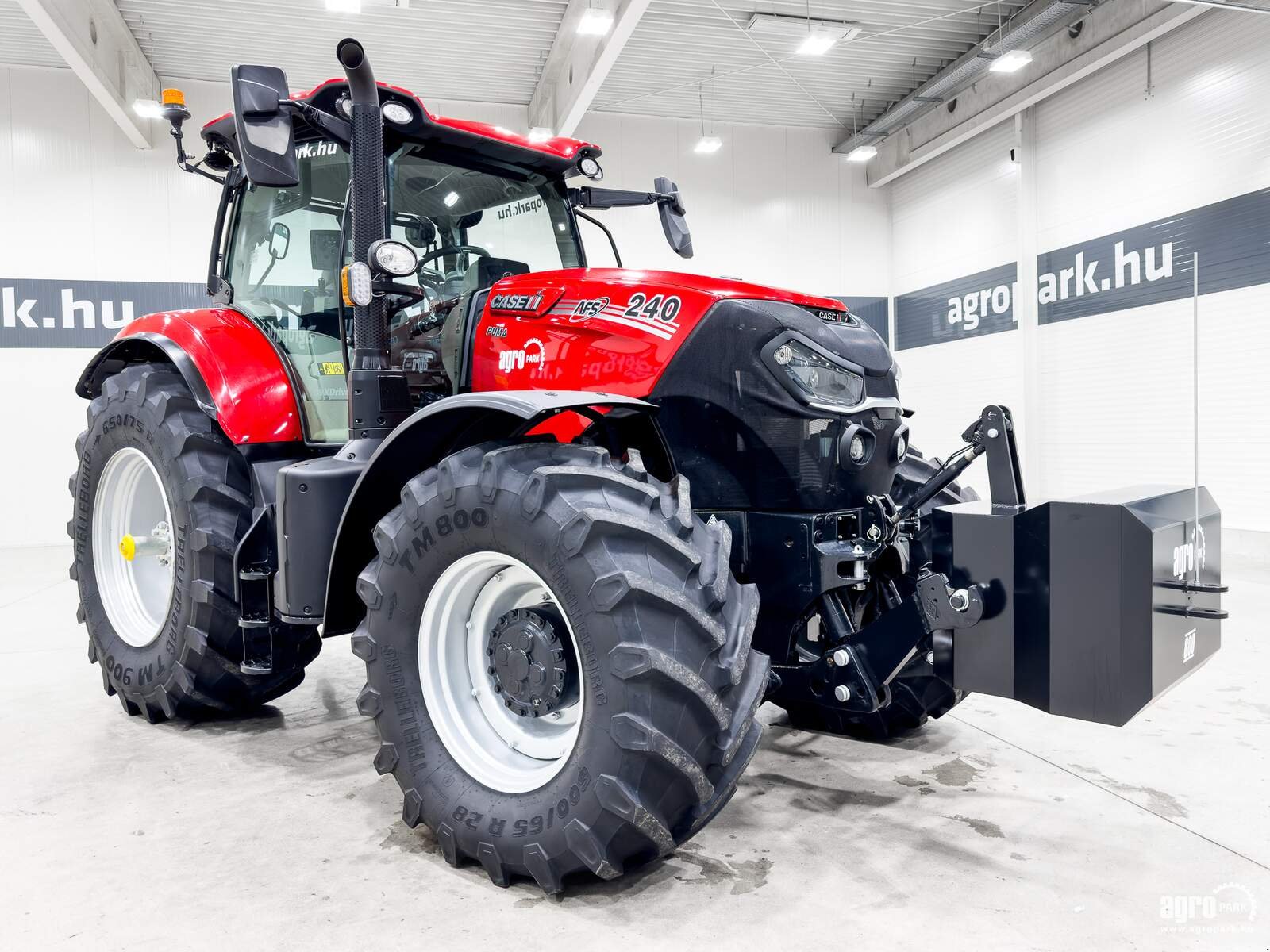 Traktor Türe ait Case IH PUMA 240 CVX, Gebrauchtmaschine içinde Csengele (resim 2)