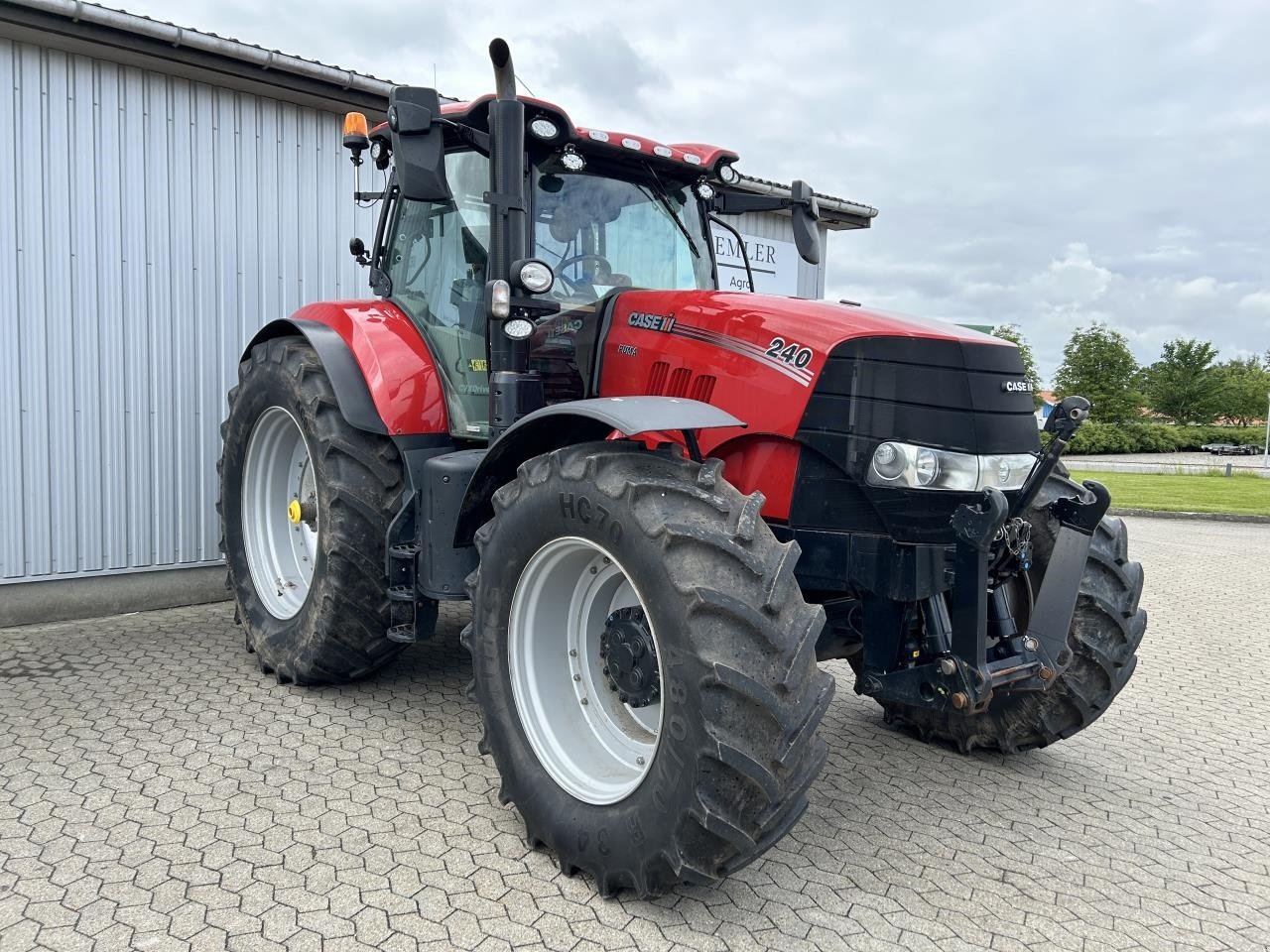 Traktor Türe ait Case IH PUMA 240 CVX, Gebrauchtmaschine içinde Bramming (resim 8)