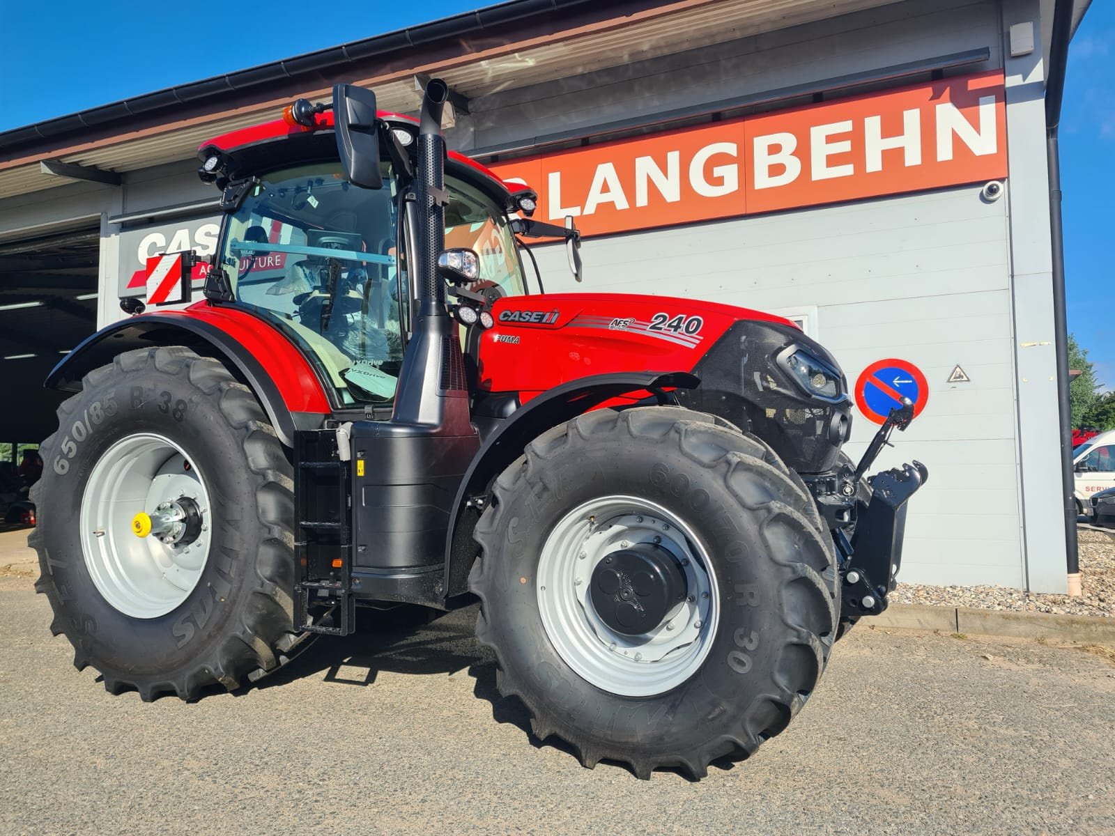 Traktor des Typs Case IH PUMA 240 CVX, Gebrauchtmaschine in Klempau (Bild 1)