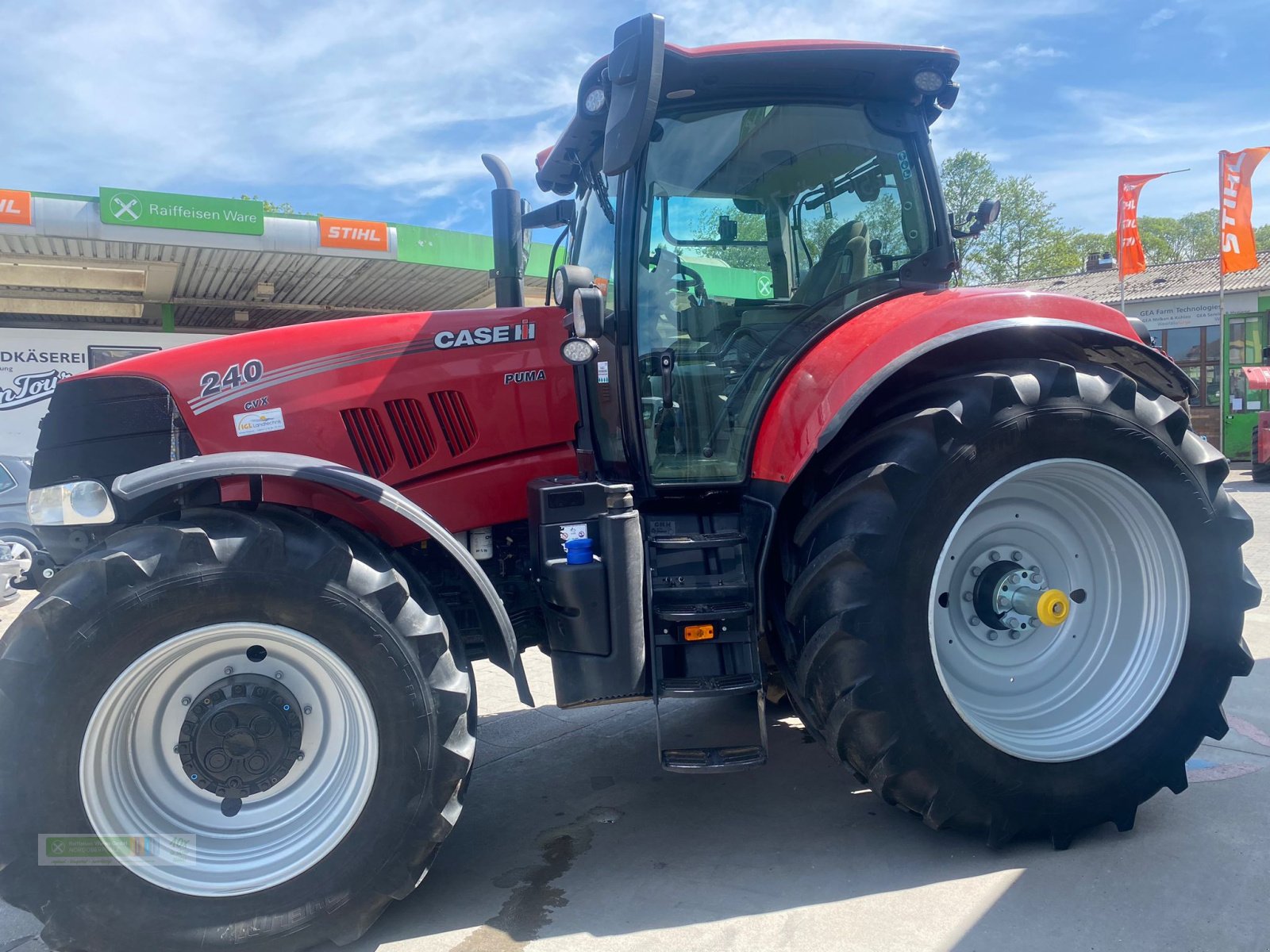 Traktor van het type Case IH PUMA 240 CVX, Gebrauchtmaschine in Tirschenreuth (Foto 8)