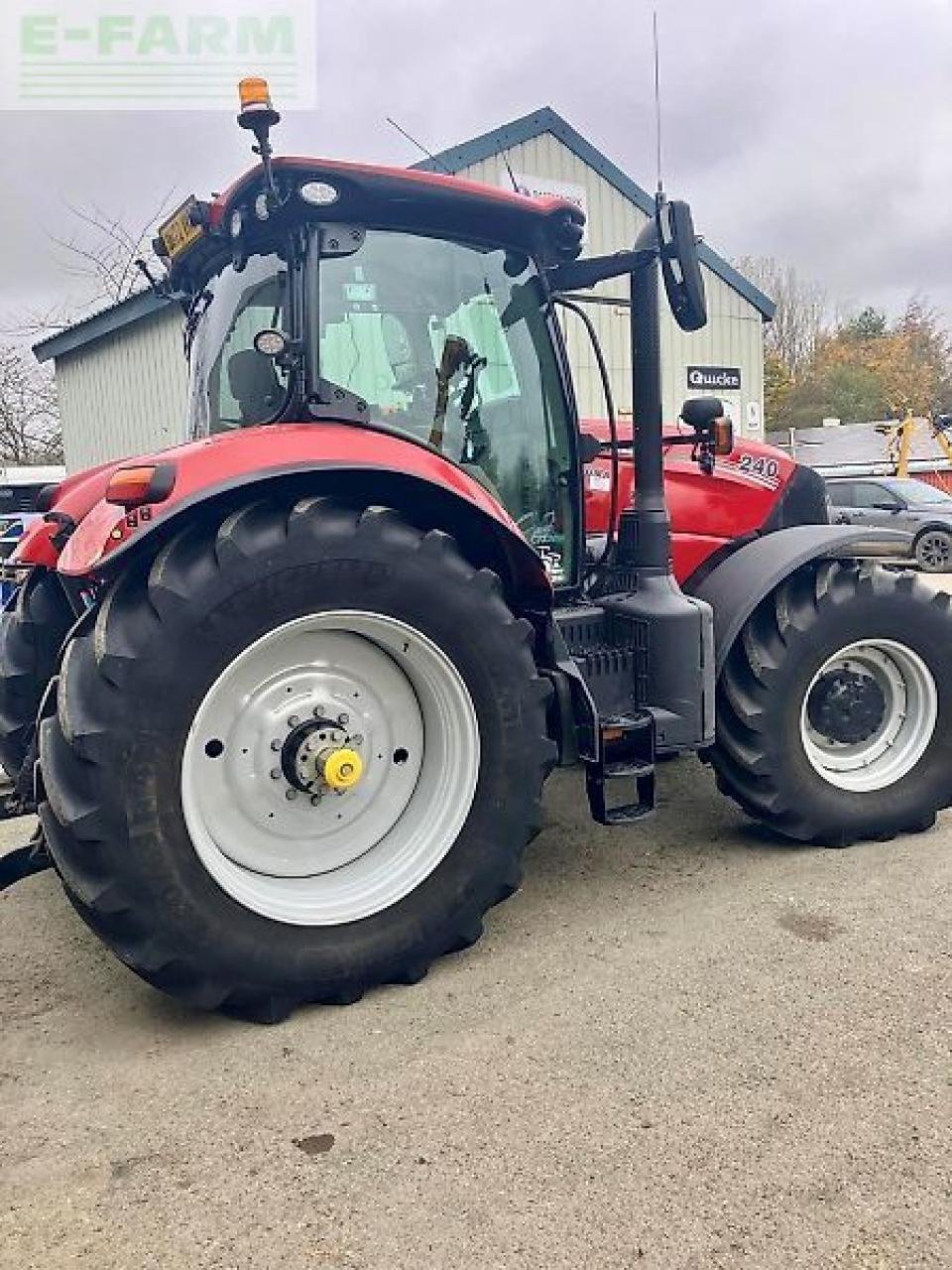 Traktor типа Case IH puma 240, Gebrauchtmaschine в SHREWSBURRY (Фотография 7)