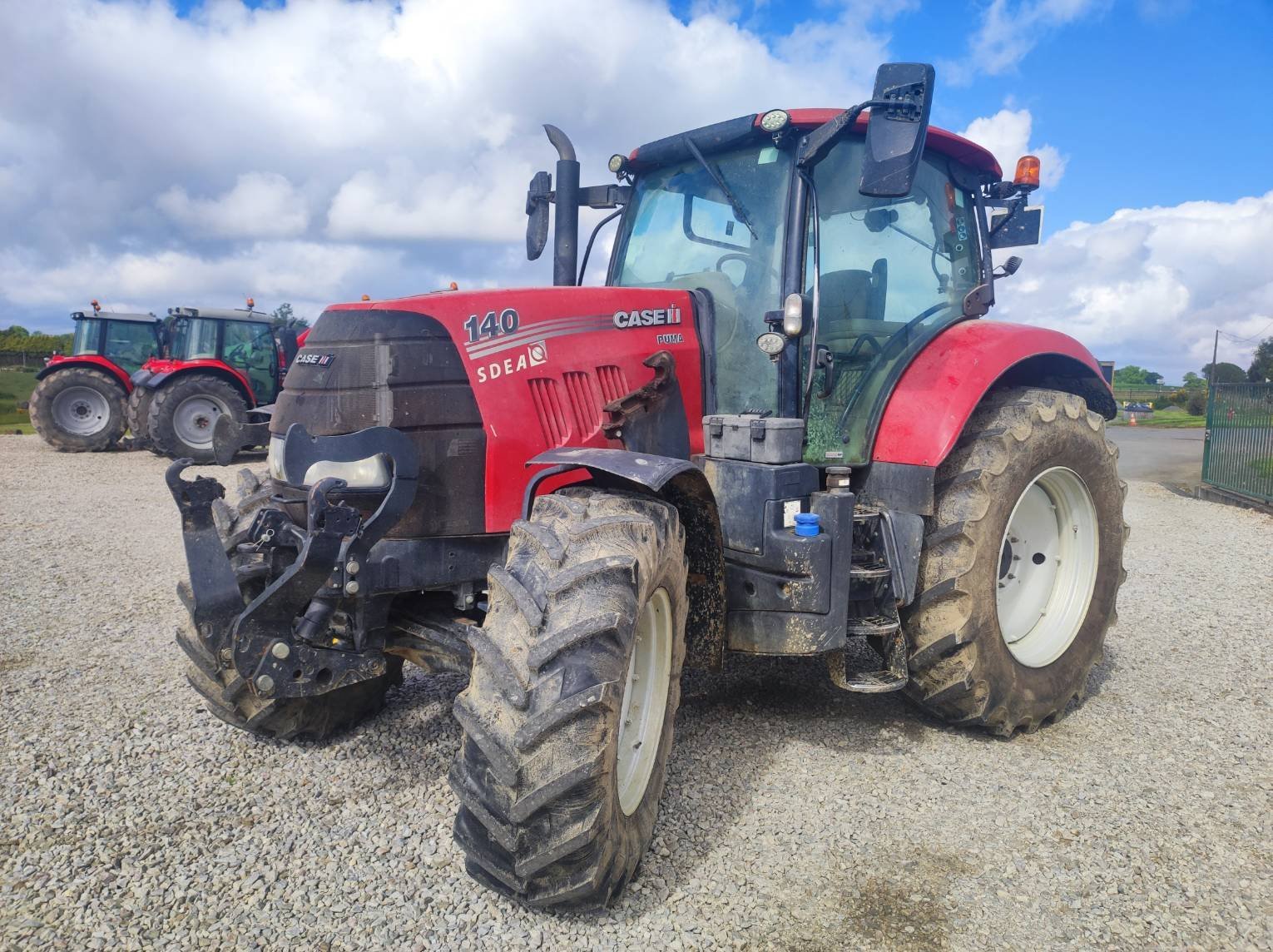 Traktor Türe ait Case IH PUMA140X, Gebrauchtmaschine içinde Le Horps (resim 10)