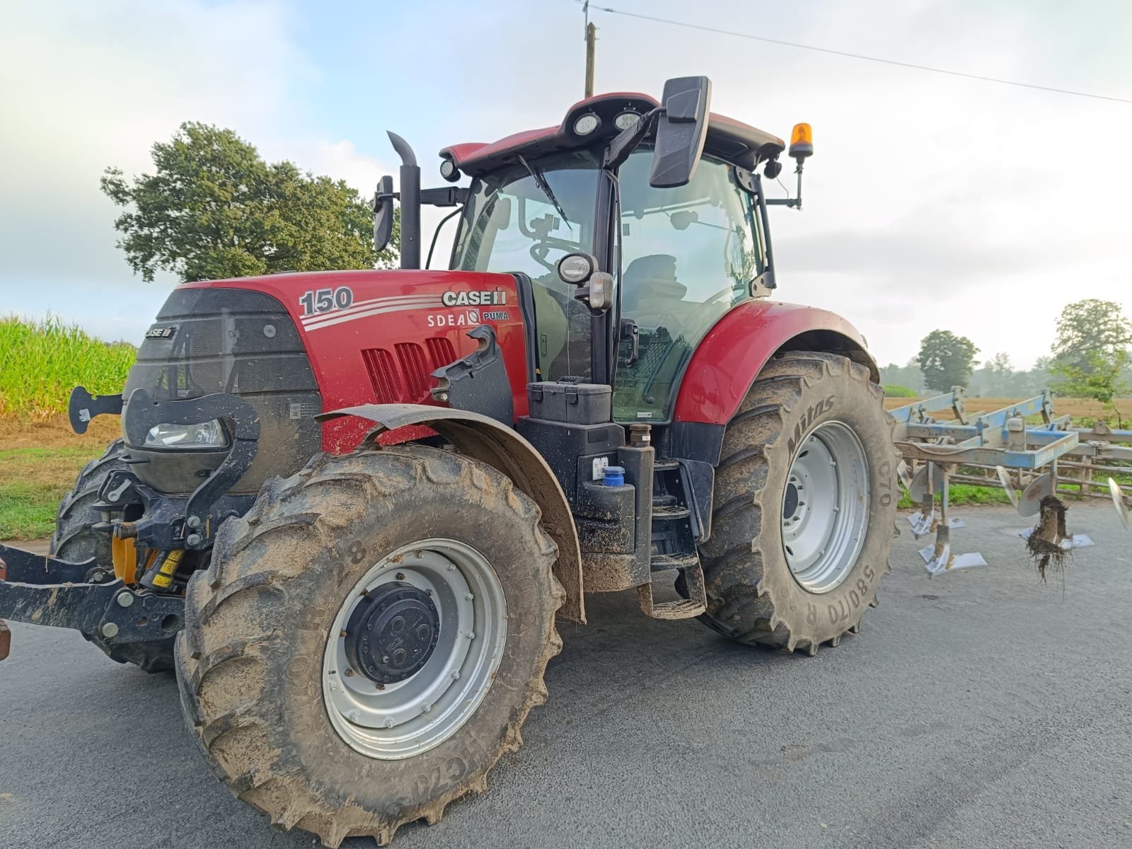 Traktor Türe ait Case IH PUMA150FPS, Gebrauchtmaschine içinde Le Horps (resim 1)