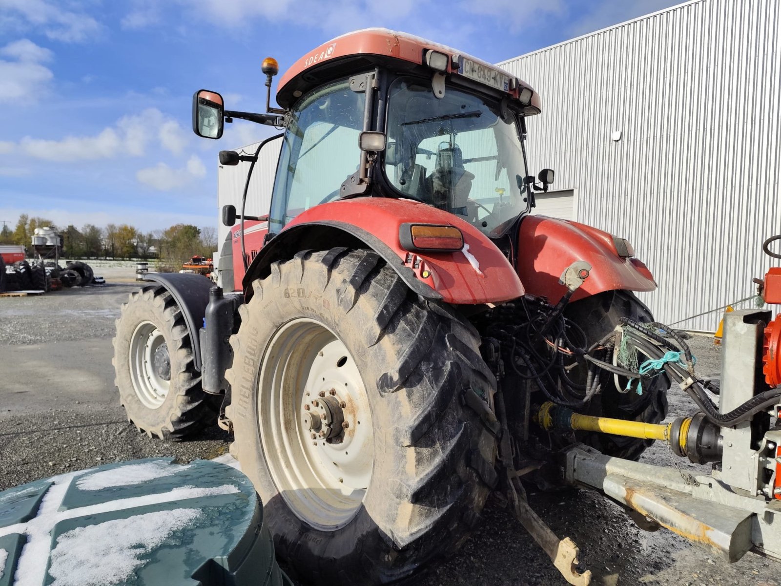 Traktor Türe ait Case IH PUMA160CVX, Gebrauchtmaschine içinde Le Horps (resim 5)