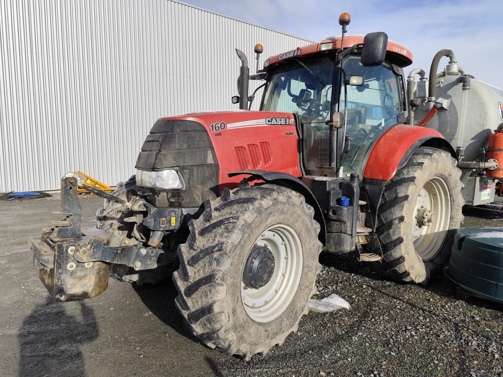 Traktor Türe ait Case IH PUMA160CVX, Gebrauchtmaschine içinde Le Horps (resim 7)