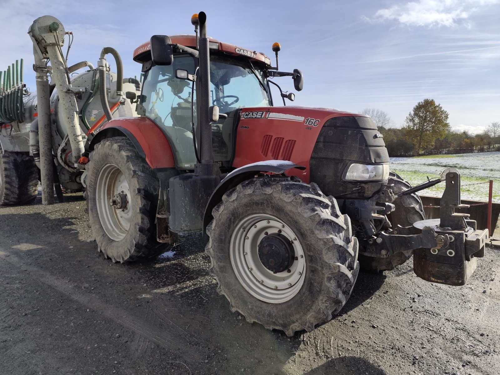 Traktor Türe ait Case IH PUMA160CVX, Gebrauchtmaschine içinde Le Horps (resim 1)