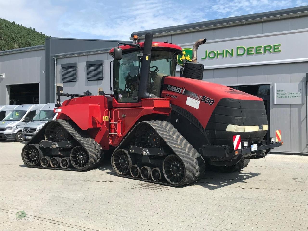 Traktor typu Case IH Quadtrac 550, Gebrauchtmaschine w Teichröda (Zdjęcie 5)